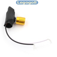 Legogoll 220V 3A Gold Tone Table Lamp Full Range Dimmer Rotary Switch 2 Way New