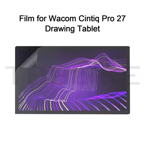 Protective Film for Wacom Cintiq Pro 27 Graphics Tablet Display, Paperlike Protector for Digital Dra
