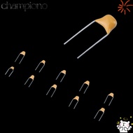 CHAMPIONO 500PCS Ceramic Capacitor Kit, 1NF(102)-68NF(683) 10 Values Monolithic Capacitor, Reliable 
