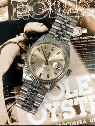 Rolex 勞力士 Date Just 1601 經典銀面