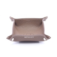 【二手】愛馬仕 Videpoche Mini Tray H311776M 01 Etoupe 皮革 Videpoche Mini Mise et Lance/H Evelyne Etoupe 女士