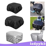 [Lzdyyh3] Bike Basket Cover Elastic Cord Protective Cover for Adult Bikes Tricycles