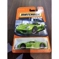 matchbox porsche 918 spyder, porche 911 carrera