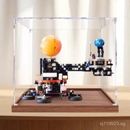Storage Box Operation Display Box Track Acrylic Moon Figurine Compatible Dustproof Box Lego Earth421