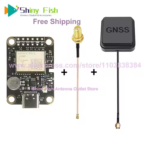 Free Ship Quectel GNSS Module EM-290PD1 LG290P RTK With GPS L1 L2 L5 E6 Glonass Beidou Galileo NAVIC