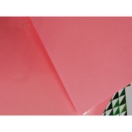 A4 100 SHEETS COLOUR PAPER 75G PINK , ORANGE