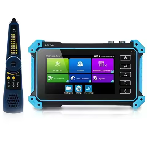 IPC-5200C Plus HDMI, VGA, Network Camera Tester, 8MP AHD, TVI, CVI, 4K