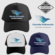 GARUDA INDONESIA LOGO TRUCKER NET HAT The Airline Of Indonesia - Cool Garuda Indonesia The Airline O