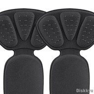 [Diskkyu] 4x 2 in 1 Heel Cushion Pads Heel Guards Liners Oversized Shoes Comfortable Lightweight Soft Heel Protector Heel Cushion Inserts