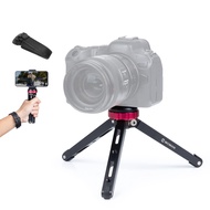 Mini Camera Tripod, Moman Tabletop Short Tripod Desktop TR01 with 1/4 and 3/8 Screw Mount and Functi