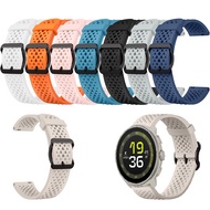 For SUUNTO RUN Breathable Watch Strap Silicone Soft Replacement Strap