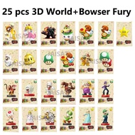 Bandai | Super 3D World Bowser’s Fury cat peach Bowser Jr card Unlock props for switch