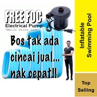 FREE Pump CLEAR STOCK Homie Inflatable Swimming Pool 3 Rings kolam mandi budak besar kolam renang ki
