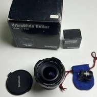Voigtlander Ultra Wide Heliar 12mm 5.6 M Mount+View Finder