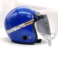 Topi Motor BKP 88 + Percuma Visor Hitam