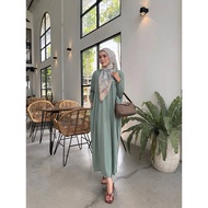 Batwing Knitt Set Hijab By Kareen.id Jubah Muslimah Dress Muslimah