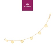HABIB 375/9K Yellow Gold Bracelet X6FOR6B10529