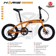 Sepeda Lipat Folding Bike 16/20 Pacific Ns Transformer