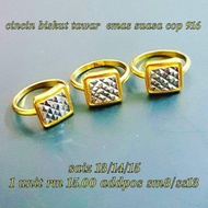 cincin biskut tawar emas suasa cop 916