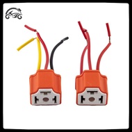 [8C11] H4 Ceramic Three-plug Headlight Socket Lamp Socket Bulb Socket Flasher Socket [8C]