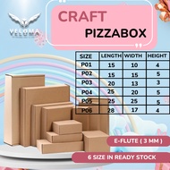 PIZZA BOX / CRAFT BOX / CARTON BOX / PACKAGING BOX / KOTAK B-FLUTE / COURIER BOX / BOX