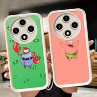 Soft Casing for Xiaomi Redmi 14C poco C61 C75 A3 A3X X3 NFC X7 Pro 5G White Q67 Sponebob