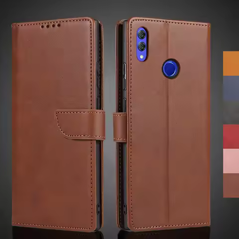 Pu Leather Wallet Flip Case for Huawei Honor Note 10 Note10 6.95" Retro Cover Protective Holster Fun