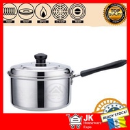 Stainless Steel Sauce Pan with Lid  Pot Sauce Pot with Cover Cookware Maggi Pot PERIUK TANGKAI PANJANG Long handle pot