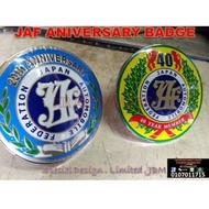 JAF Emblem 20th Anniversary /40th Anniversary