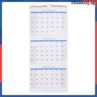 Wall Calendar 2025-2027 - 3 Month Wall Calendar Display (Folded In A Month) Hanging Planners 2025-20