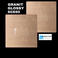 Stok Terbaru ✬ Granit Glossy 60X60 Motif Kayu Wood Habitat - Granit