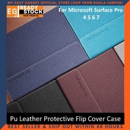 Microsoft Surface Pro 7 6 5 4 Case 12.3inch Full Protection Premium Case Quality Laptop Flip Cover (With Charger Bag)