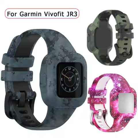 Kid Watch Strap For Garmin Vivofit JR3 Silicone Soft Wrist Band Bracelet SmartWatch Children Watchba
