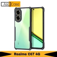 Realme C67 SoftCsae Transparent Clear Back Cover Case
