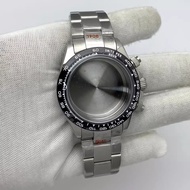 Watch Accessories watch Case Men 39mm Sapphire Glass 316L Stainless Steel Case with VK63 Divided wat