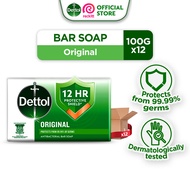 Bundle of 12 Dettol Soap Bar Original 100G