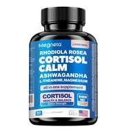 KSM-66 ASHWAGANDHA 4500MG | Cortisol Balance & Energy & Sleep & Mood | 16 IN 1 Megneta Cortisol Supp