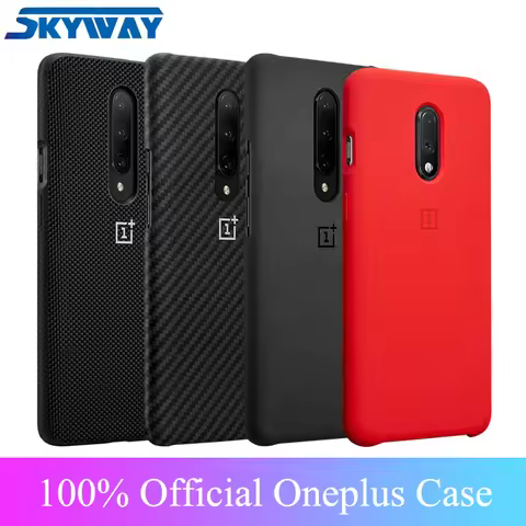 100% Original Oneplus 8 pro 7T Pro Case Oneplus Official Protective Cover Nylon bumper Sandstone Cas
