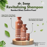 dr soap Deep Cleansing & Revitalizing Shampoo Mars Spice – Vegan & Lembut | Rambut Bersih, Segar & T
