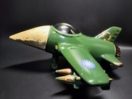 早期金門瓷器-絕版F16戰鬥機空瓶 （鐵鳥/戰機/收藏/擺飾/經典/軍事/空酒瓶/金門/擺飾）