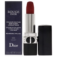Christian Dior Rouge Dior Couture Lipstick - 999 Velvet Lipstick (Refillable) Women 0.12 oz