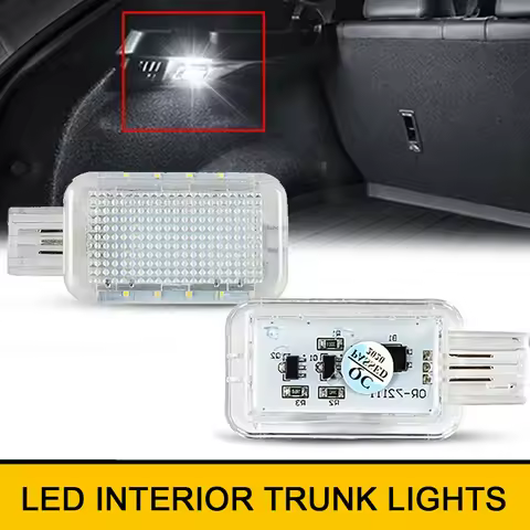 2x LED Interior Car Door Courtesy Footwell Trun Lights For Land Rover Defender L663 90 110 130 Range
