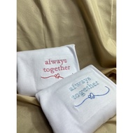 ALWAYS TOGETHER TXT EMBROIDERED T SHIRT MERCH