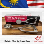 Minex Brand@OEM INO Heavy Duty Stainless Steel Ice Cream Scoop / Skop Ais Krim Keluli Jenama Minex@O