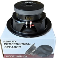 Ashley MR-108 10 Inch Voice Coil 2.5" Mid Range 300 Watt Speaker Ashley MR108 MidRange 10"