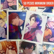 Obey Me Anime Rainbow Photocards (Laminated)