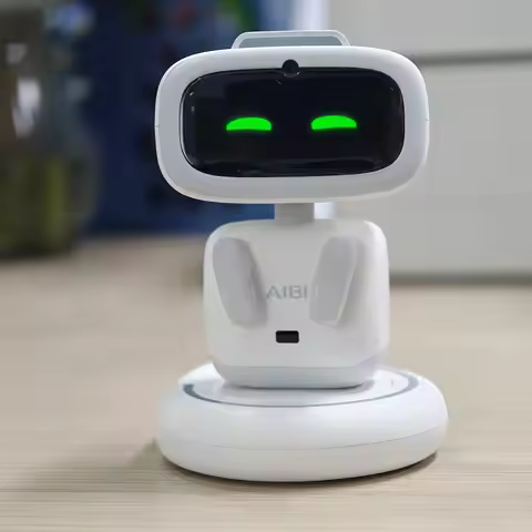 AIBI Smart Automation Robot - AI Robot with Bluetooth, Wi-Fi, Mobile App Control, 9 Languages Voice