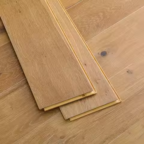 Customized size 1910X192X15X3MM UV Wood Wax Finish Hardwood Parquet Solid Engineered Wooden Floor