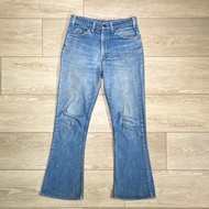 【 VINTAGE 】 LEVIS 70S 橘標 646 喇叭褲