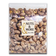 เม็ดมะม่วงหิมพานต์คั่วโบราณ 1 กก. ติดเปลือก เต็มเม็ด ไซส์ AA จัมโบ้ คั่วเกลือ Cashew Nuts With Skin